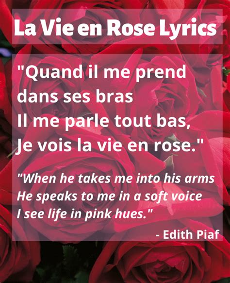 Unlock the Secrets of 'Vie Rose' Lyrics: A Captivating Musical Story