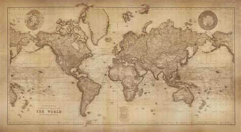 Antique world maps, Old world map, ancient maps, Historical maps, anti