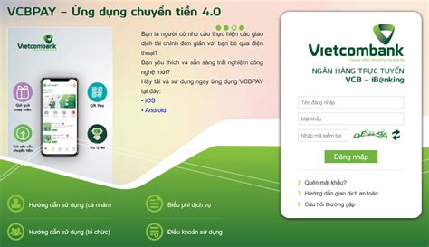 vietcombank digital bank login