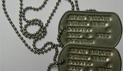 What Does The Notch In A Dog Tag Mean