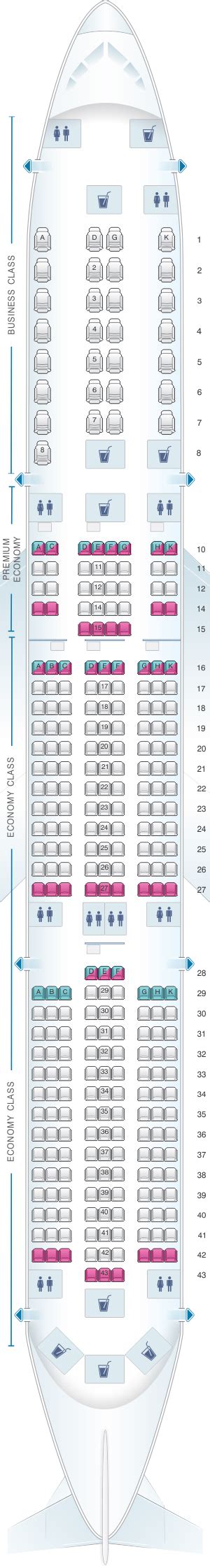 vietnam airlines a359 seat map