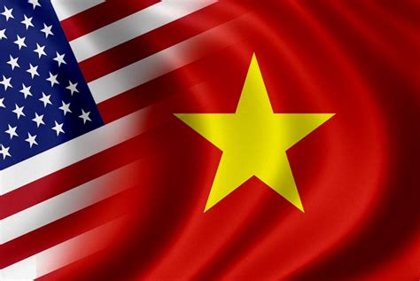 vietnam and us flag