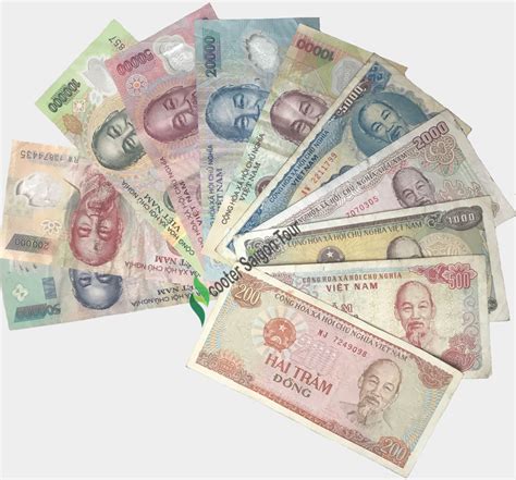 vietnam currency notes and coins