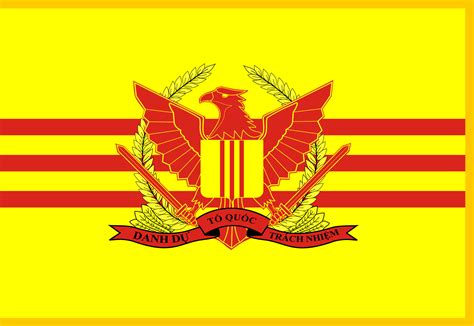 vietnam flag during vietnam war