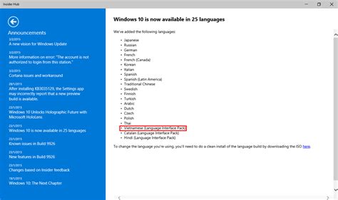 vietnam language pack windows 10