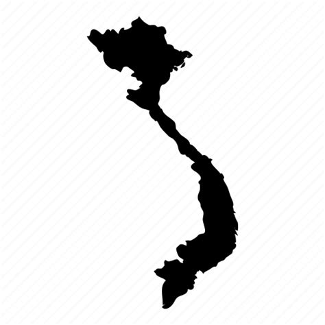 vietnam map icon