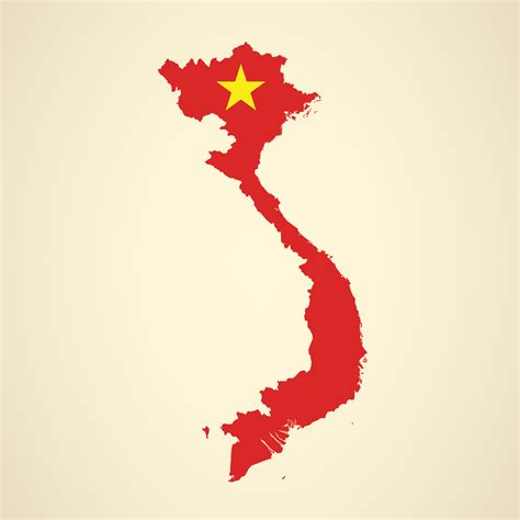 vietnam map vector