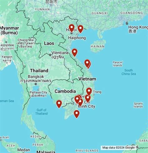 vietnam maps google