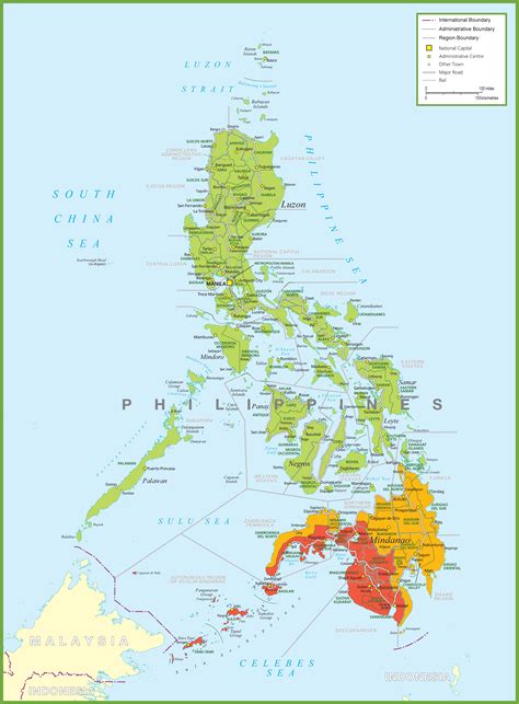 vietnam to philippines map