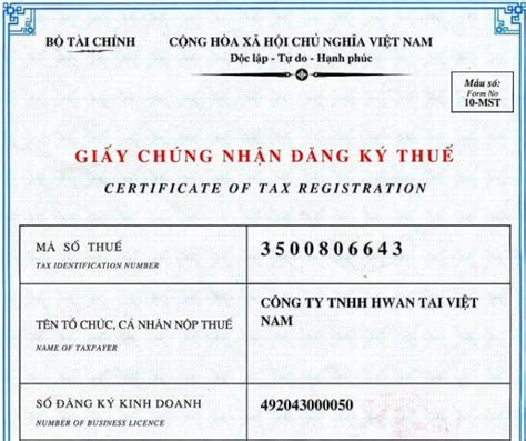 vietnam vets tax id number