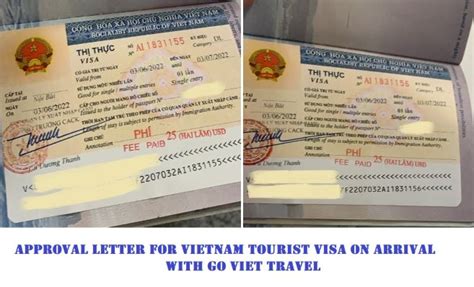 vietnam visa application fee