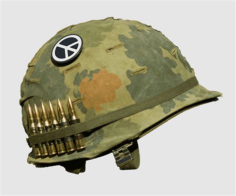 vietnam war army helmet