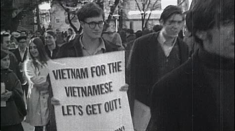 vietnam war college protest