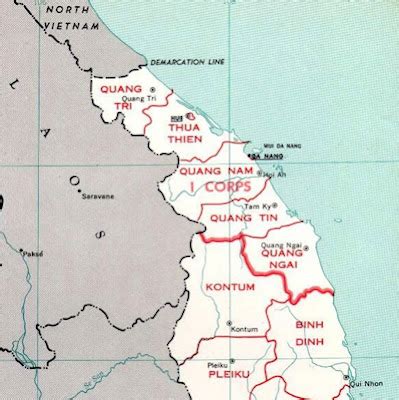 vietnam war quang tri province map