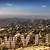 view of los angeles from hollywood sign