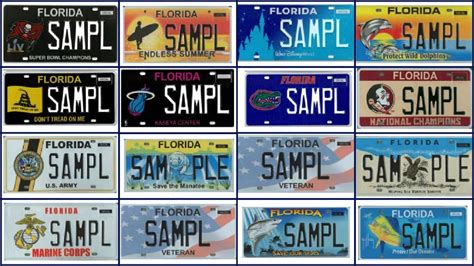 View Florida Specialty Plates