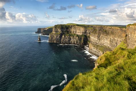 view from cliffs of moher