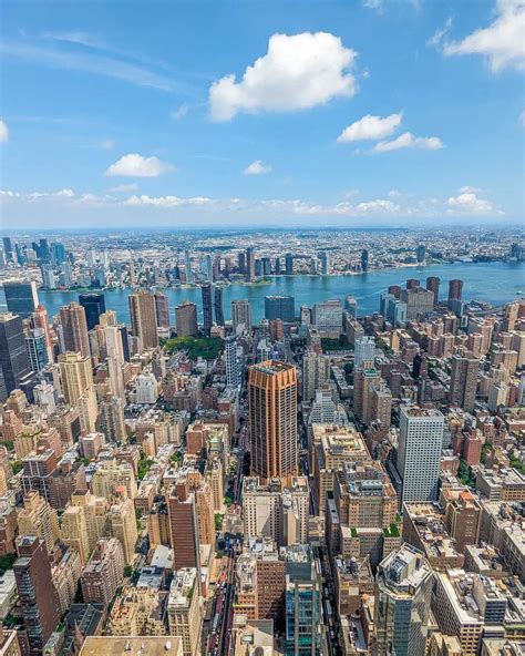 view from the empire state building story