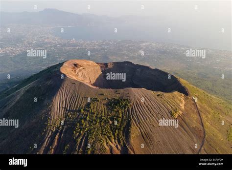 view from Vesuvius crater