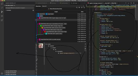 view git diff in vs code
