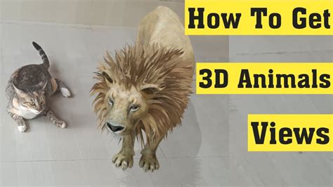 View In 3D Animals Iphone