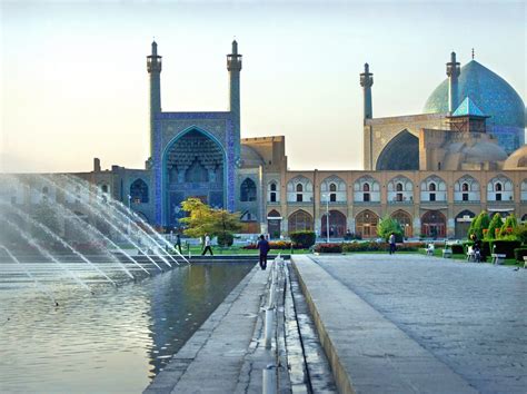 view of maidan isfahan iran