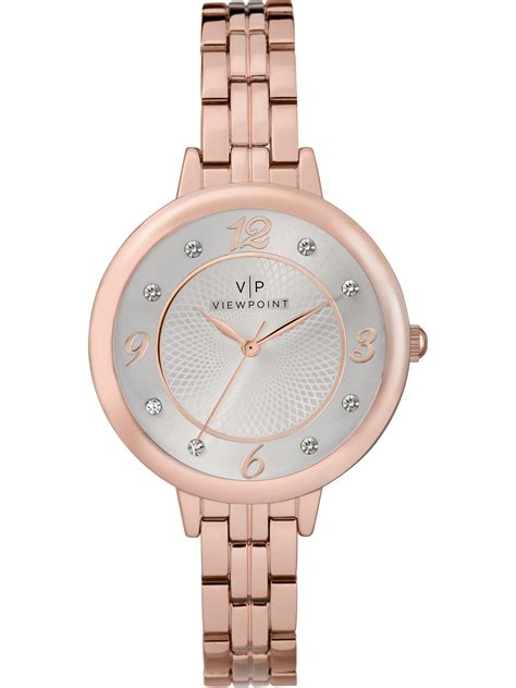 Viewpoint Timex Rose Gold Watch