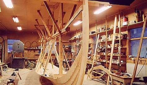 Viking ship construction, 800's. The construction is quite beautiful