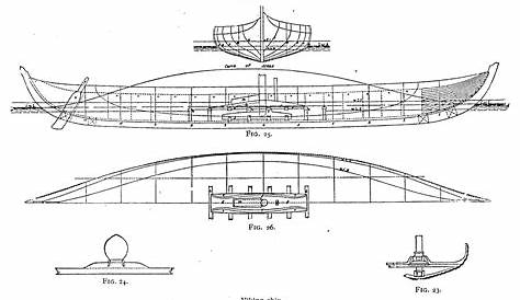 planing hull boats: Wooden Viking Boat Plans
