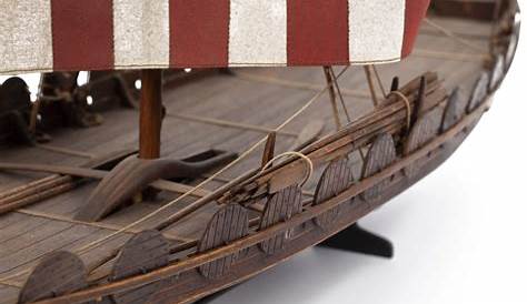 Handcrafted Drakkar Viking Model Ship – Adley & Company