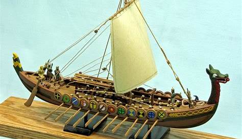 Viking Sailing Ship -- Plastic Model Kit -- 1/50 Scale -- #05403