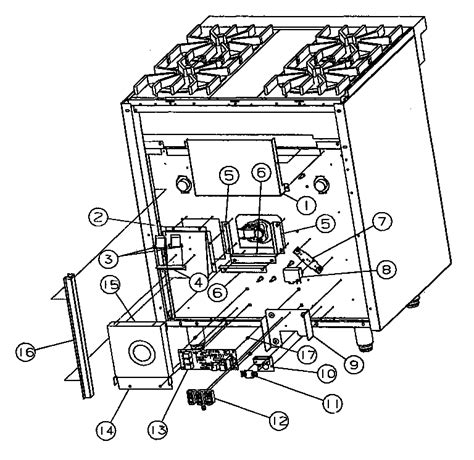 viking appliance parts diagram
