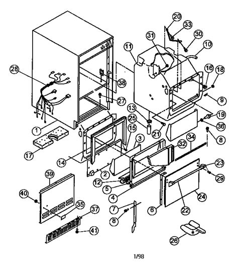 viking appliances parts list