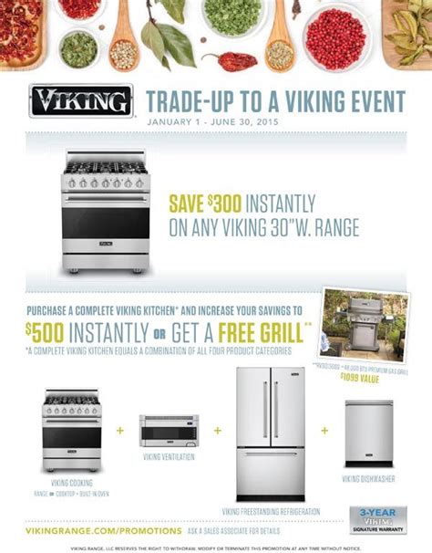 viking appliances website promotions