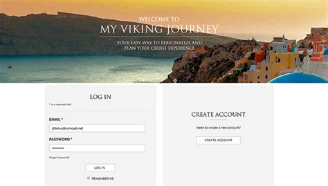 viking cruises login portal