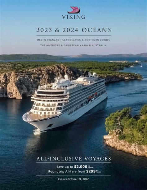 viking ocean cruises 2024 brochure