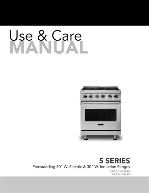 viking oven range manual