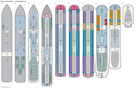 viking sea deck plan