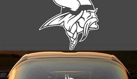Minnesota Vikings Decal Sticker for Car Truck by InfernoDecals
