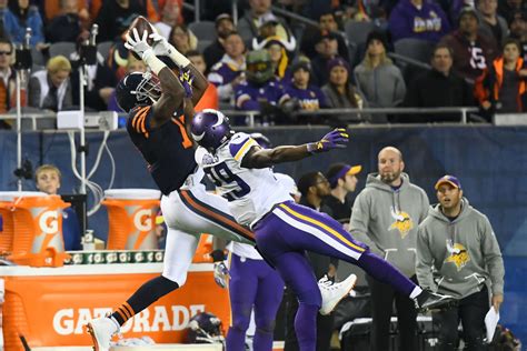 vikings bears score last night