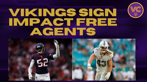 vikings free agent signings