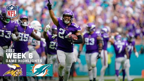 vikings vs dolphins 2022