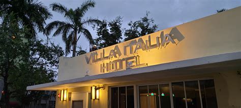 villa italia hotel miami