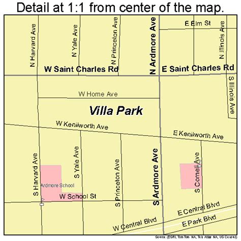 villa park il map