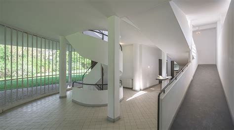 villa savoye interior first floor