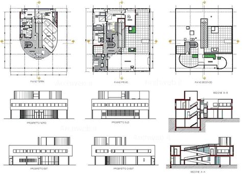 villa savoye planos pdf