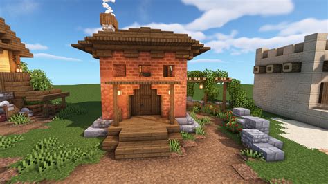 village minecraft house ideas