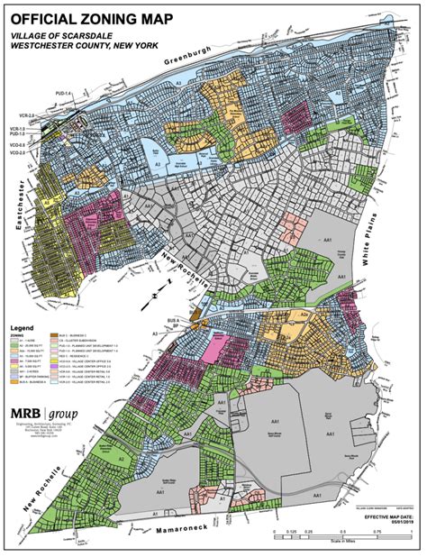 village of scarsdale map