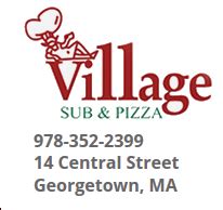 village pizza georgetown mass