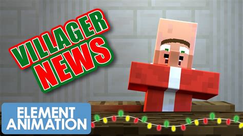 villager news minecraft christmas